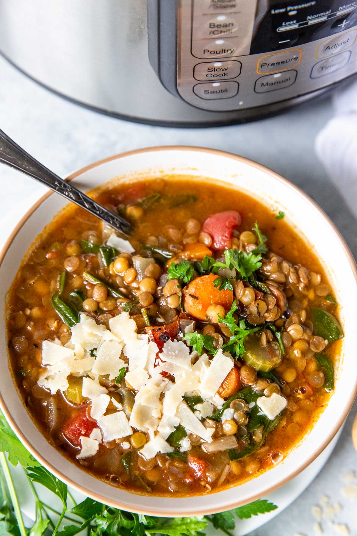 Versatile Instant Pot Lentil Soup: Perfect for Meal Prep